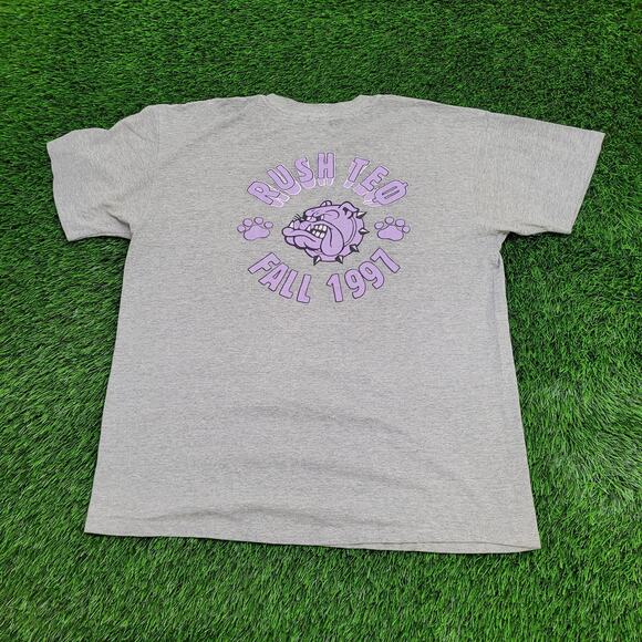 Vintage Anvil Shirt Womens XL 23x26 Maryland Fraternity - Picture 1 of 16